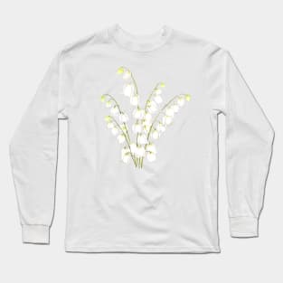 white lily of valley 2021 Long Sleeve T-Shirt